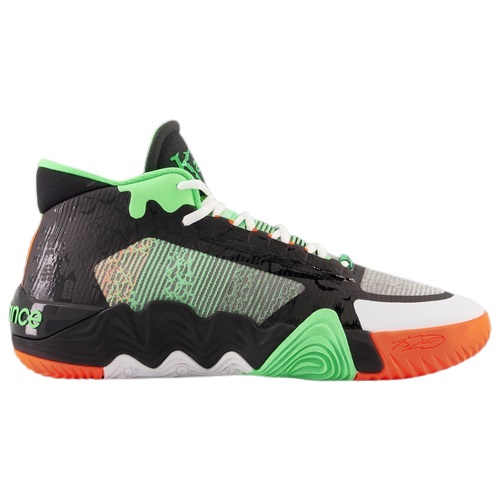 ニューバランス メンズ バッシュ New Balance Kawhi II Goosebumps - Black/Green/Orange
