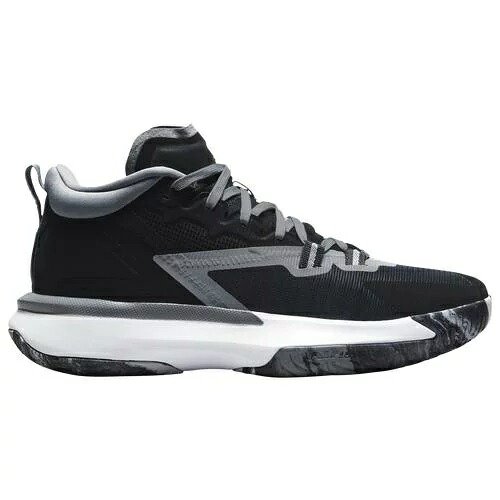 ジョーダン メンズ バッシュ Jordan Zion 1 - Black/White/Smk Gray