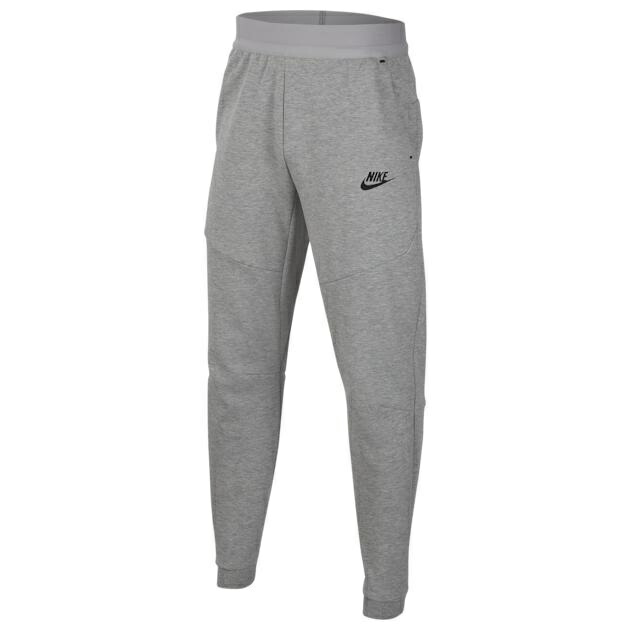 ナイキ キッズ テックフリース パンツ Nike NSW Tech Fleece Pant - Dk Grey Heather/Black｜ｔｒｏｉｓ　ＨＯＭＭＥ