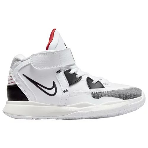 最安値で ナイキ キッズ ジュニア カイリー８ バッシュ Nike Kyrie 8 Ps White Black University Red Qdtek Vn