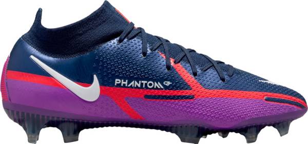ナイキ メンズ 気違いトム GT２ 蹴球 スパイク Nike Phantom GT2 Elite Dynamic Fit FG Soccer Cleats - Navy/Purple