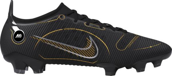 ナイキ メンズ マーキュリアル ヴェイパー１４ 蹴球 スパイク Nike Mercurial Vapor 14 Elite FG Soccer Cleats - Black/Gold