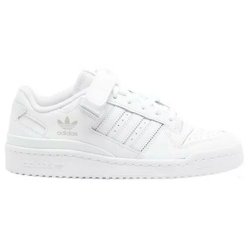 アディダス キッズ フォーラム ロー スニーカー adidas Forum Low GS - White/White