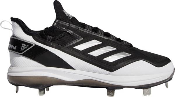 アディダス メンズ ベイスボール スパイク adidas Men\u0027s Icon 7 Boost Metal Baseball Cleats - Black/White
