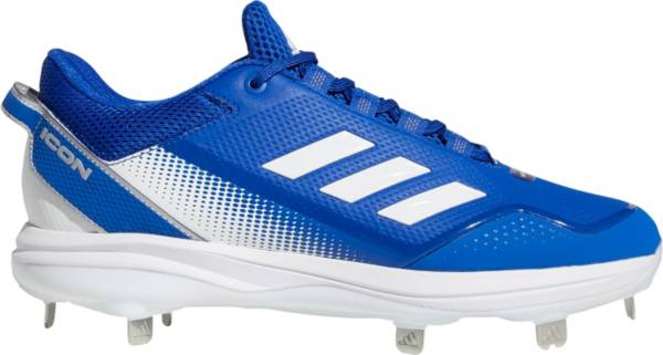 17657円 【即納&大特価】 17657円 SALE 95%OFF アディダス メンズ 野球 スパイク adidas Men's Icon 7 Metal Baseball Cleats - Blue White