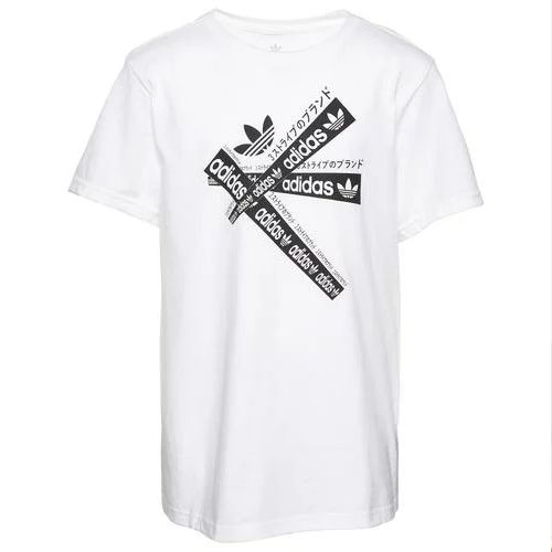 アディダス キッズ Tシャツ 半袖 adidas Taped T-Shirt - White/White 8,580円