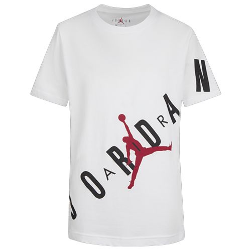 ジョーダン キッズ プルオーバー 半袖 Jordan Stretch T-Shirt - White