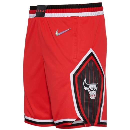 ナイキ メンズ ハーフパンツ バスパン Nike NBA Swingman Shorts 21 - Red/Black/White