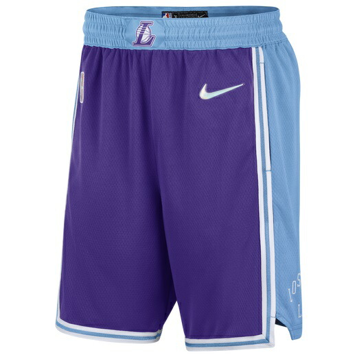 ナイキ メンズ ハーフパンツ バスパン Nike NBA Swingman Shorts 21 - Purple/Blue