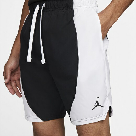 ジョーダンメンズハーフパンツバスパンJordanDri-FitSportWovenShort-Black/White/Black