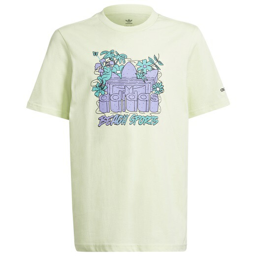 アディダス キッズ Tシャツ 半袖 adidas Stoked Pack T-Shirt - Green/Purple