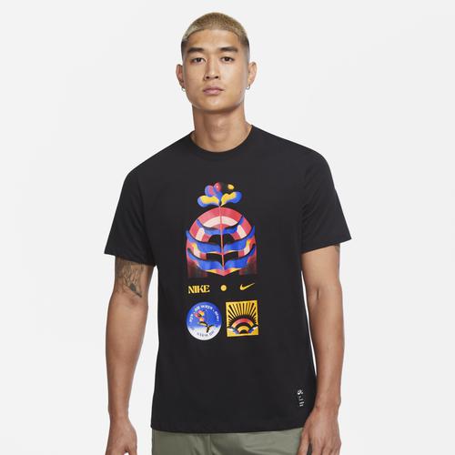 ナイキ メンズ プルオーバー 半袖 Nike Dri-FIT A.I.R. T-Shirt - Black