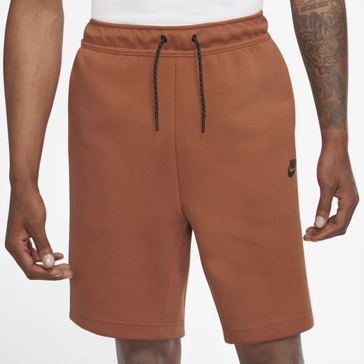 ナイキ メンズ ハーフパンツ Nike Tech Fleece Shorts - Burnt Sunrise/Black