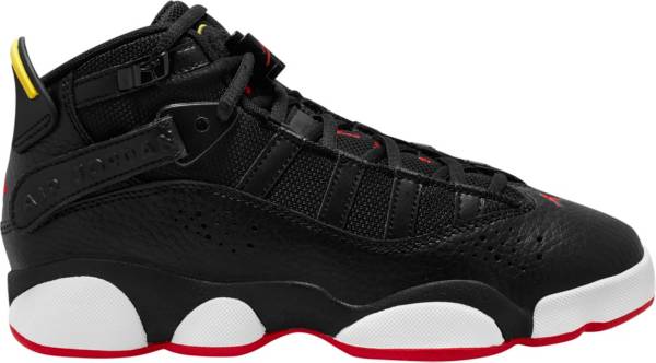 ナイキ キッズ バッシュ Jordan Kids' Grade School Six Rings Basketball Shoes - Black/Red/Yellow｜ｔｒｏｉｓ　ＨＯＭＭＥ 27,804円