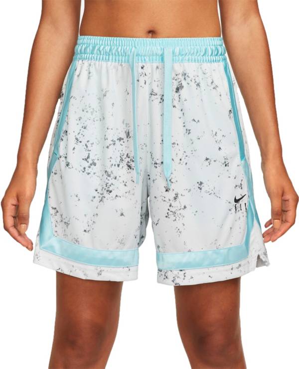 ナイキ レディース 二階建てバス食麺麭 二分の一ズボン下 Nike Women\u0027s Fly Crossover Basketball Shorts - Pure Platinum