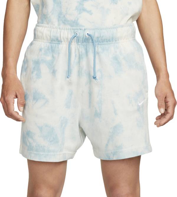ナイキ レディース 二分の一ズボン下 Nike Women\u0027s Jersey Tie-Dye Shorts - Worn Blue