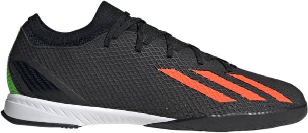 アディダス メンズ サッカー インドアシューズ adidas X Speedportal.3 Indoor Soccer Shoes - Black/Red|trois HOMME