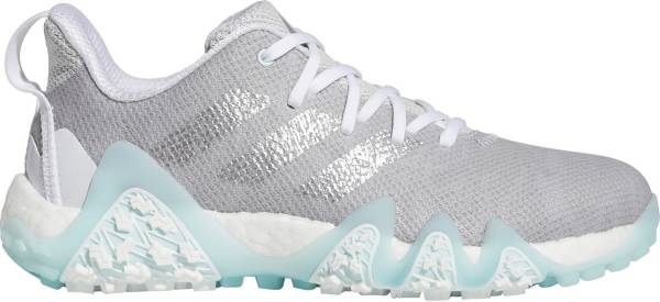 アディダス レディース ゴルフシューズ adidas Women's CODECHAOS 22 Golf Shoes - Grey/Silver/Blue|trois HOMME