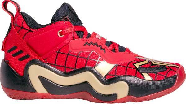 アディダス キッズ ジュニア バッシュ adidas Kids' Preschool D.O.N. Issue #3 Basketball Shoes - Black/Red/Gold 18,095円