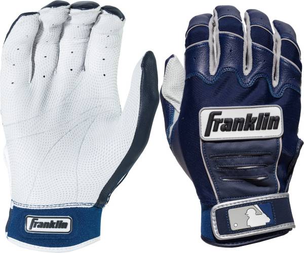フランクリン キッズ 打撃地球儀 Franklin Youth CFX Pro Series Batting Gloves - White/Navy