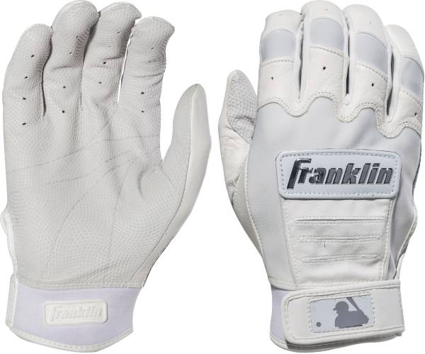 フランクリン キッズ 打撃地球儀 Franklin Youth CFX Pro Chrome Dip Batting Gloves - White