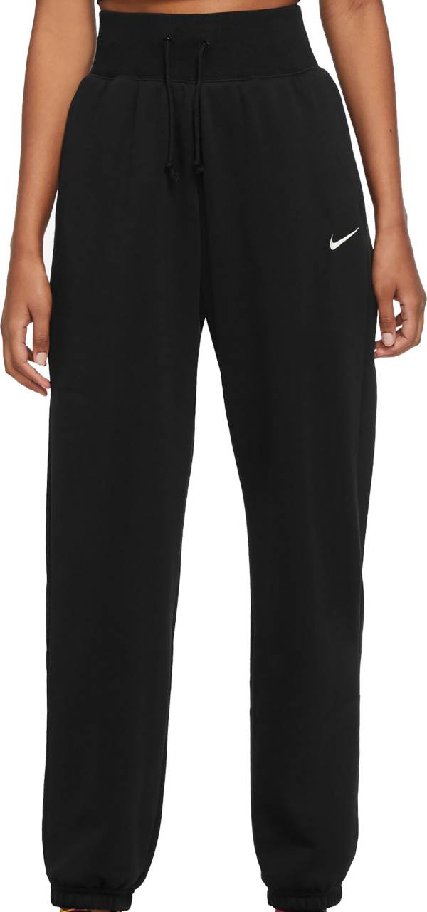 ナイキ レディース スウェットパンツ Nike Women's Sportswear Phoenix Fleece High-Rise Sweatpants - Black|trois HOMME