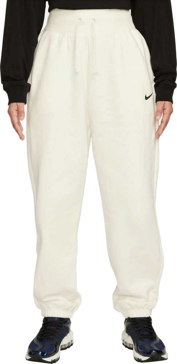 ナイキ レディース スウェットパンツ Nike Women's Sportswear Phoenix Fleece High-Rise Sweatpants - Sail|trois HOMME