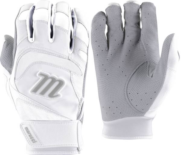 マルッチ キッズ 打撃地球儀 Marucci Youth Signature 3 Batting Gloves - White/White