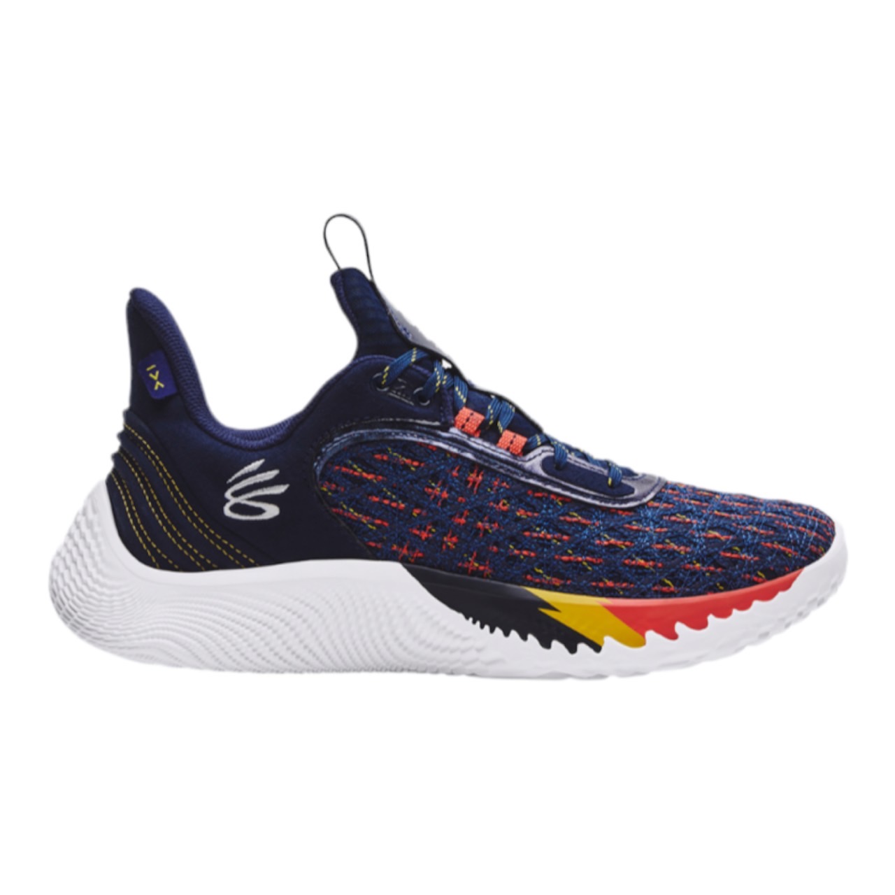 Under Armour SC バスケットボールシューズ ホワイト/ネイビー アンダーアーマー バスケットボールシューズ メンズ ネイビー