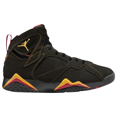 ジョーダン メンズ スニーカー Jordan Retro 7 - Black/Yellow/Red｜ｔｒｏｉｓ　ＨＯＭＭＥ