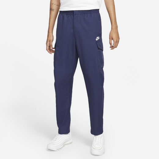 ナイキ メンズ ロングパンツ ウーブンパンツ Nike Ultralight Utility Pants - Navy/White