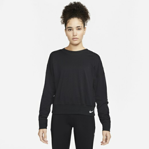 ナイキ レディース スウェットシャツ Nike TF Element Everywhere Crew - Black|trois HOMME