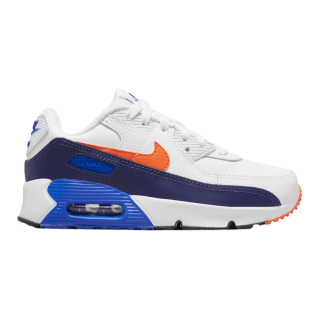 ナイキ キッズ ジュニア スニーカー エアマックス90 Nike Air Max 90 PS - Summit White/Safety Orange/Midnight Navy 18,710円