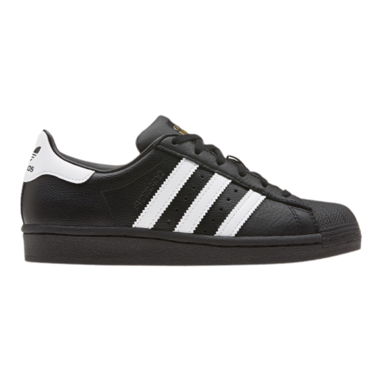 アディダス オリジナルス キッズ スニーカー スーパースター adidas Originals Superstar Casual Sneakers GS - Black/White/Black 黒 ブラック 白 ホワイト