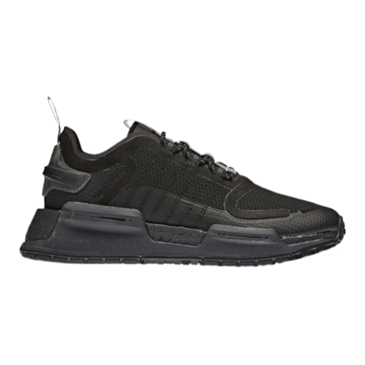アディダス オリジナルス キッズ ランニングシューズ adidas Originals NMD V3 GS - Black/Black 黒 ブラック 靴 通学 運動会｜ｔｒｏｉｓ　ＨＯＭＭＥ
