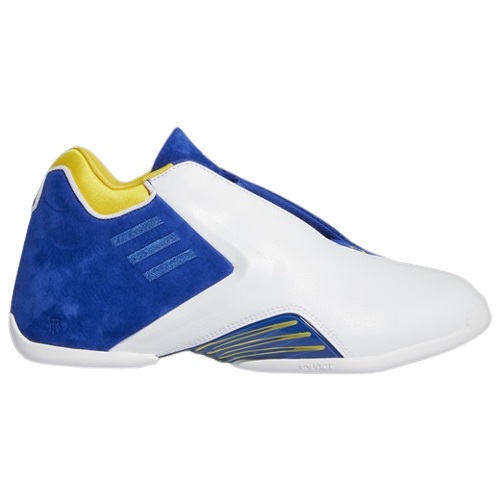 アディダス メンズ バッシュ adidas TMAC 3 - White/Blue/Yellow 白 ホワイト マグレディ バスケットシューズ|trois HOMME