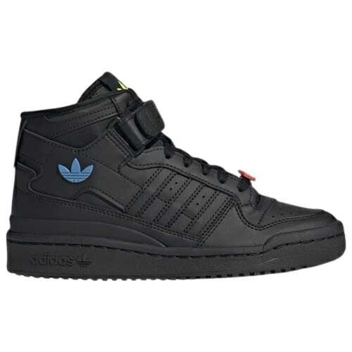 アディダス オリジナルス キッズ スニーカー adidas Originals Forum Mid Logo GS - Black/Red/Blue 楽天市場】アディダス オリジナルス キッズ スニーカー adidas