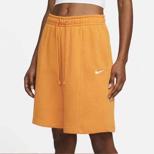 ナイキ レディース 二分の一ズボン下 Nike Collection Fleece Shorts - Beige/White