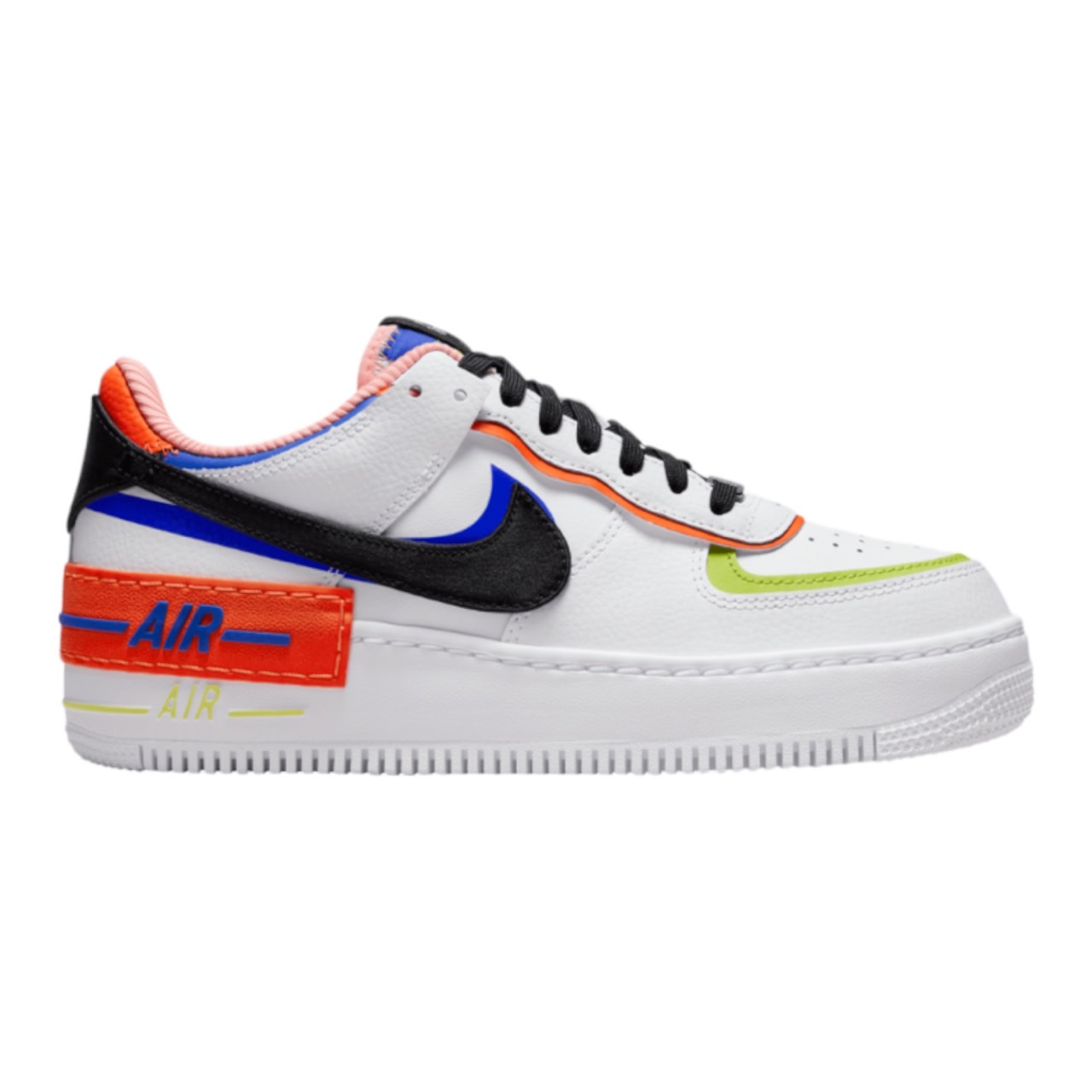 ナイキ レディース スニーカー Nike Air Force 1 Shadow - White/Black/Blue|trois HOMME