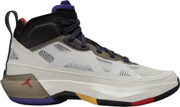 ジョーダン キッズ バッシュ Nike Kids' GS Air Jordan XXXVII - Yellow/Black/Purple/White 黄色 イエロー バスケットシューズ ミニバス 子供 男の子 女の子｜ｔｒｏｉｓ　ＨＯＭＭＥ