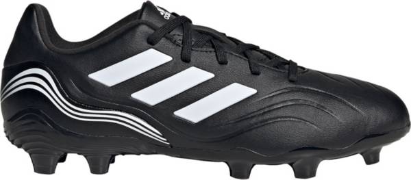 アディダス キッズ ジュニア サッカー スパイク adidas Kids' Copa Sense .3 FG Soccer Cleats - Black/White 黒 ブラック｜ｔｒｏｉｓ　ＨＯＭＭＥ