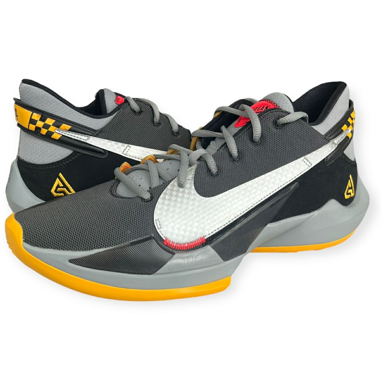即納 ナイキ メンズ バッシュ フリーク2 ローカット 黒 黄 Nike Zoom Freak 2 \
