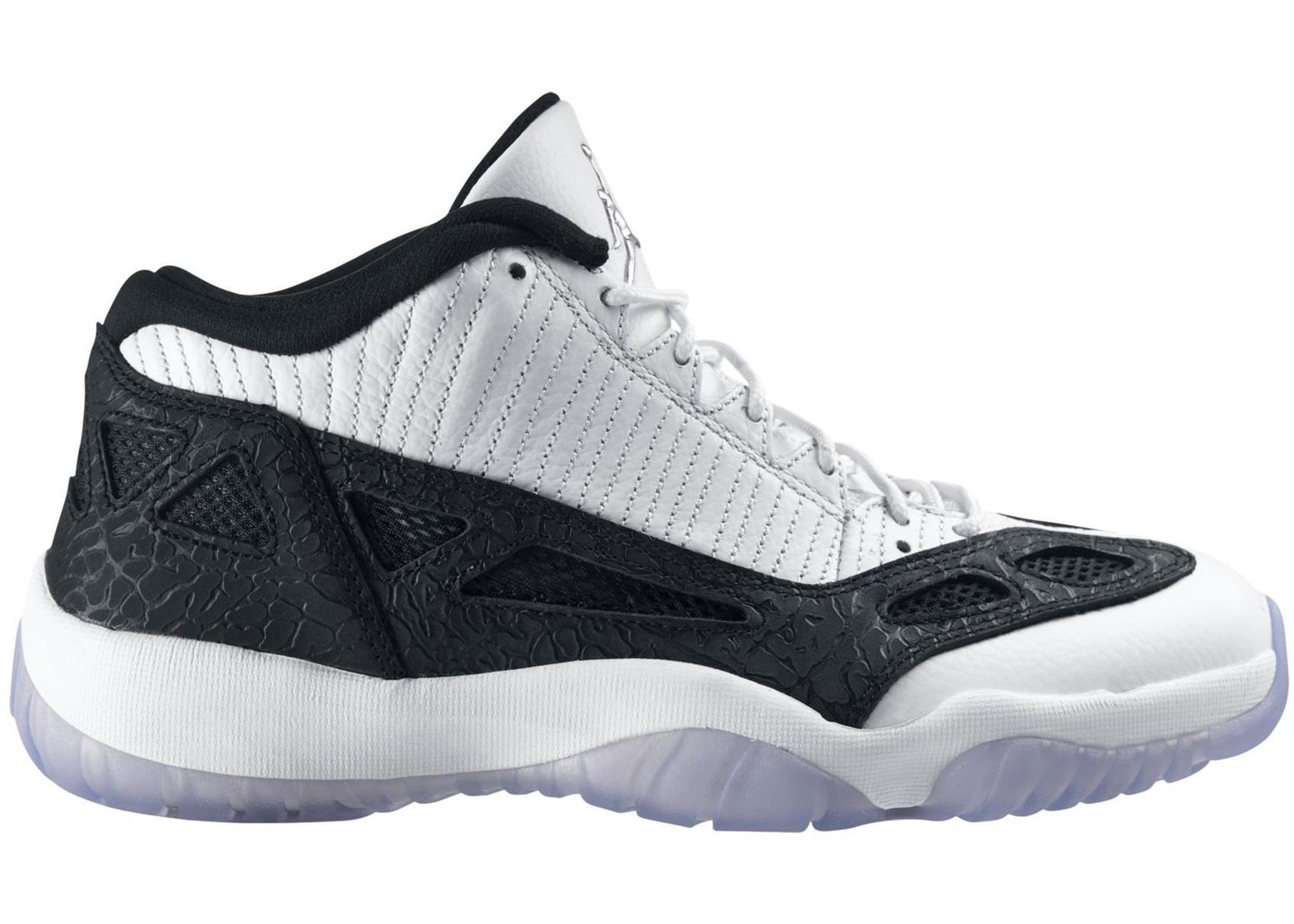 ジョーダン メンズ レトロ１１置き目 Jordan 11 Retro Low IE \"White/Black (2011)\"" バッシュ WHITE/BLACK-METALLIC SILVER"