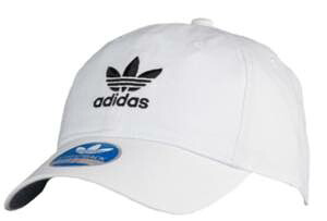 アディダス オリジナルス メンズ adidas Originals Washed Relaxed Strapback キャップ 帽子 White/Black