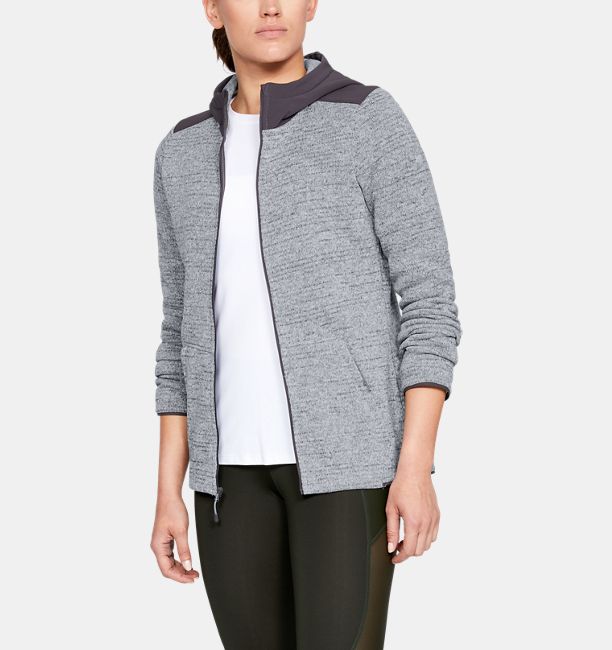 アンダーアーマー レディース パーカー Under Armour Wintersweet 2.0 Hoodie フーディー Overcast Gray