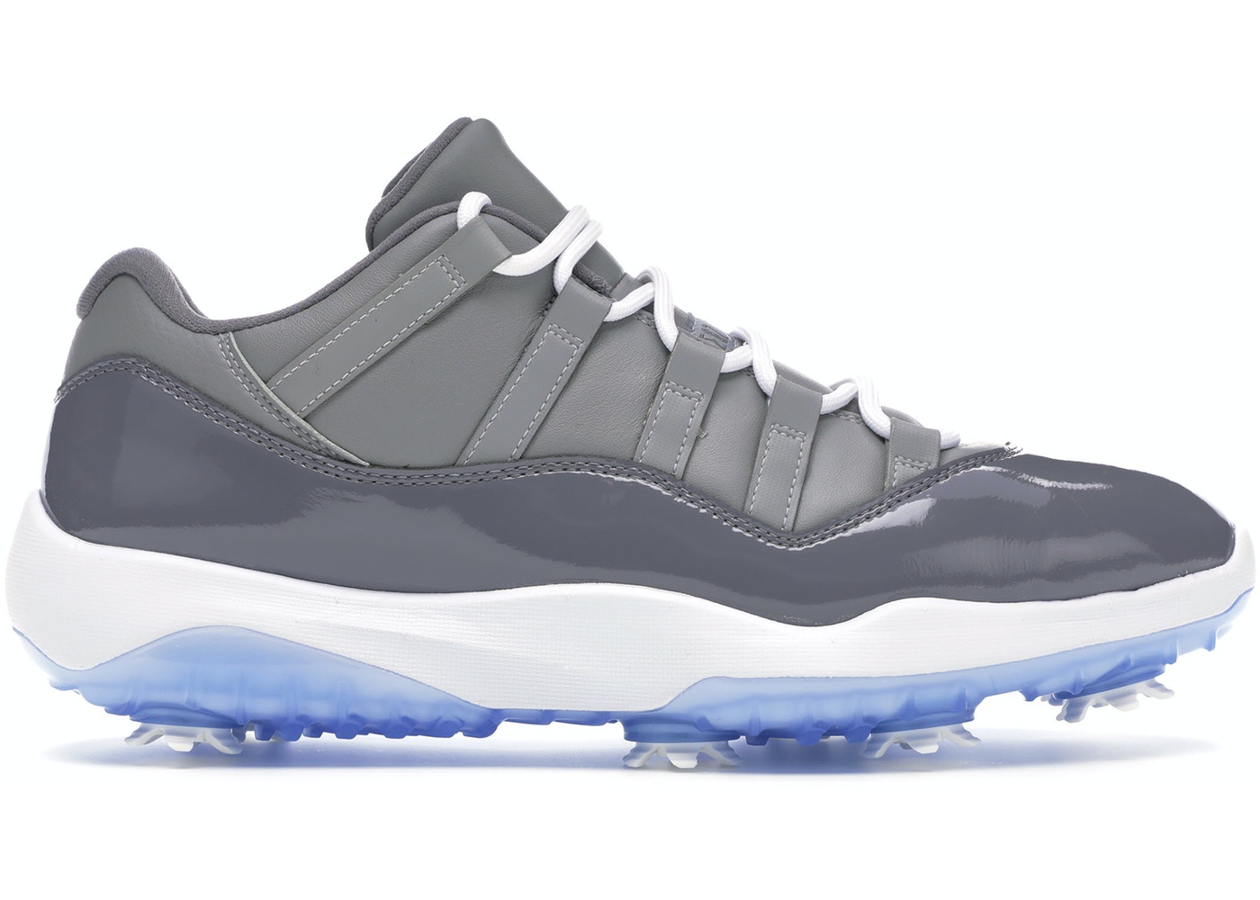 grey jordan golf shoes