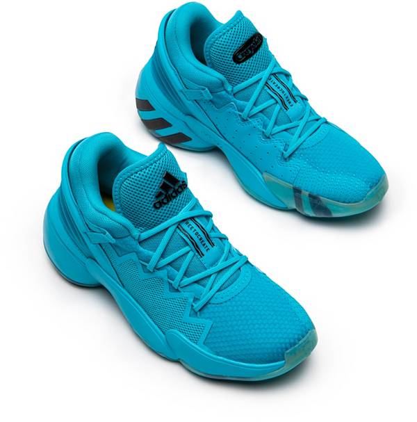 アディダス キッズ レディース D O N 2 Adidas Cyan Signal ミニバス Issue Black Gs Core バッシュ