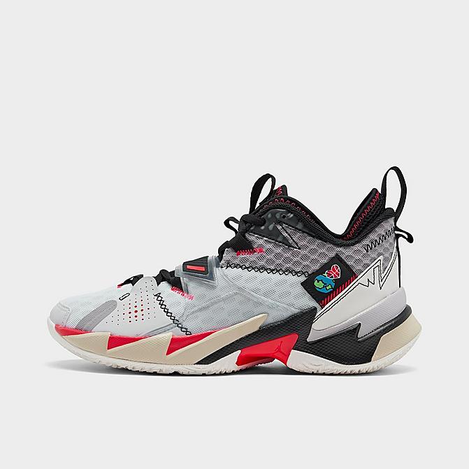 ジョーダン メンズ ホワイノット ゼロ3 Jordan Why Not Zer0.3 バッシュ White/University Red/Black|trois HOMME