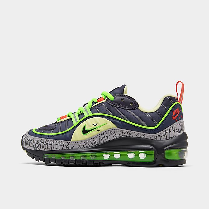 ナイキ キッズ/レディース エアマックス９８ Nike Air Max 98 GS スニーカー Gridiron/Black/Obsidian｜ｔｒｏｉｓ　ＨＯＭＭＥ
