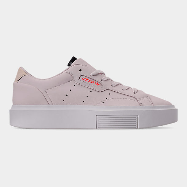 アディダス オリジナルス レディース adidas Originals Sleek Super スニーカー Ftwr White/Ftwr White/Orchid Tint